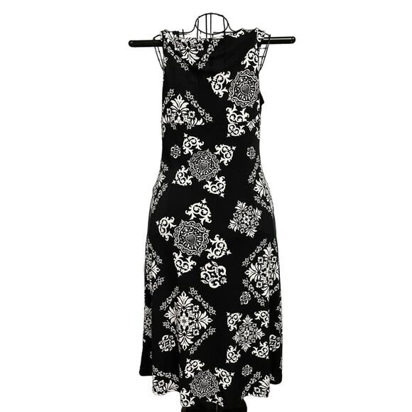 Studio I printed maxi dress sleeveless size 6 - Picture 2 of 4